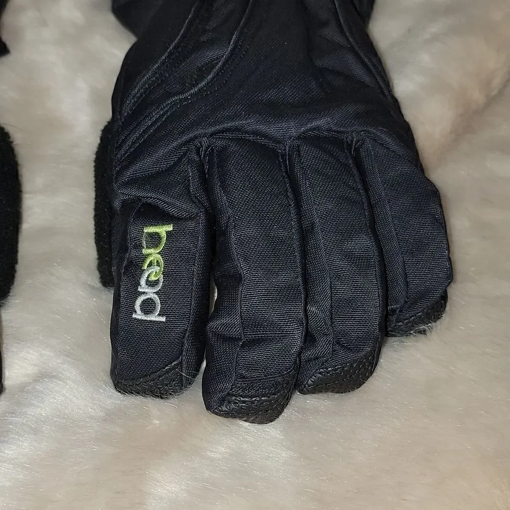 HEAD YOUTH BLACK SKI/SNOWBOARD GLOVES